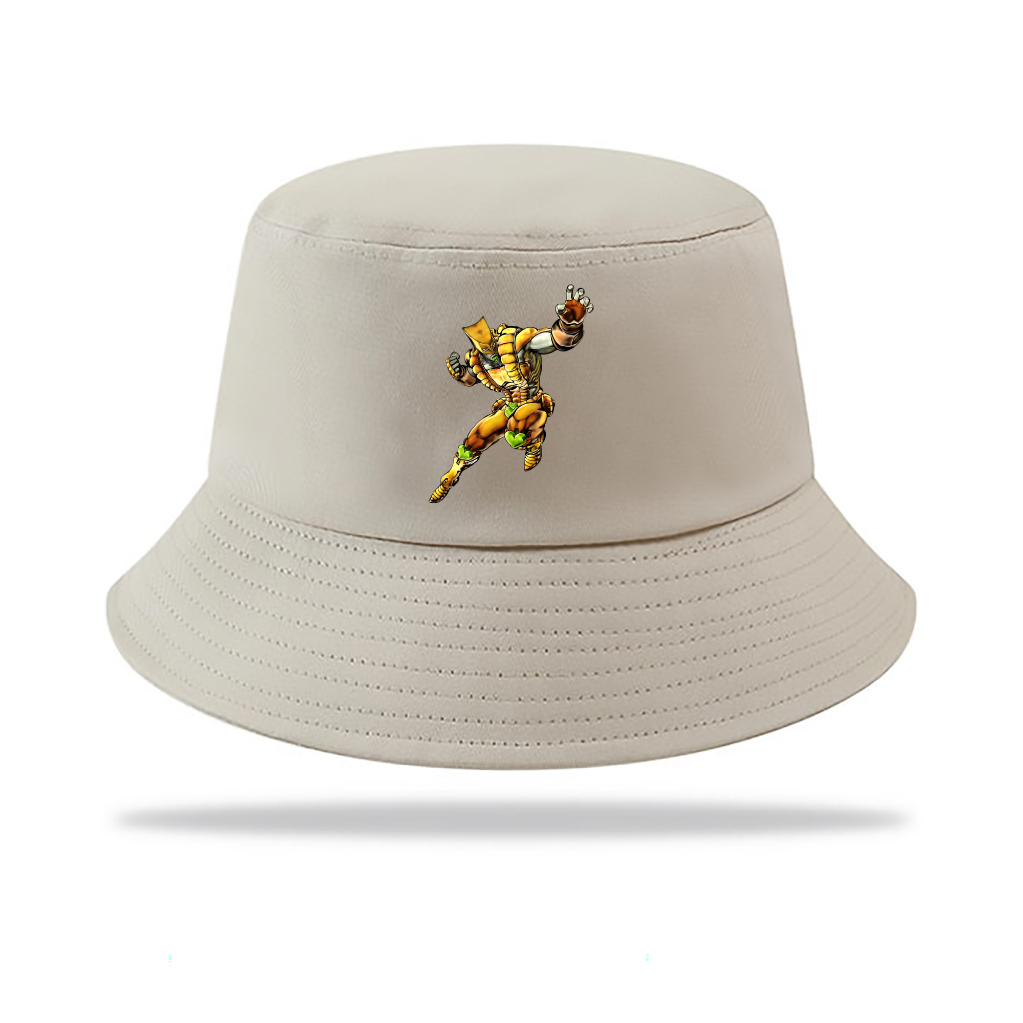 （画像用） ジョジョの奇妙な冒険 ディオ?ブランドー JoJo's Bizarre Adventure Dio Brando アウトドア日除けバケットハット